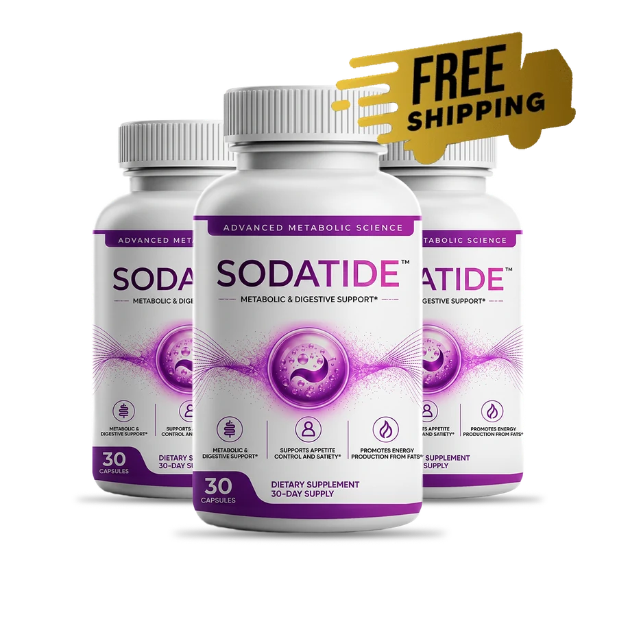 SodaTide 3 Bottles package