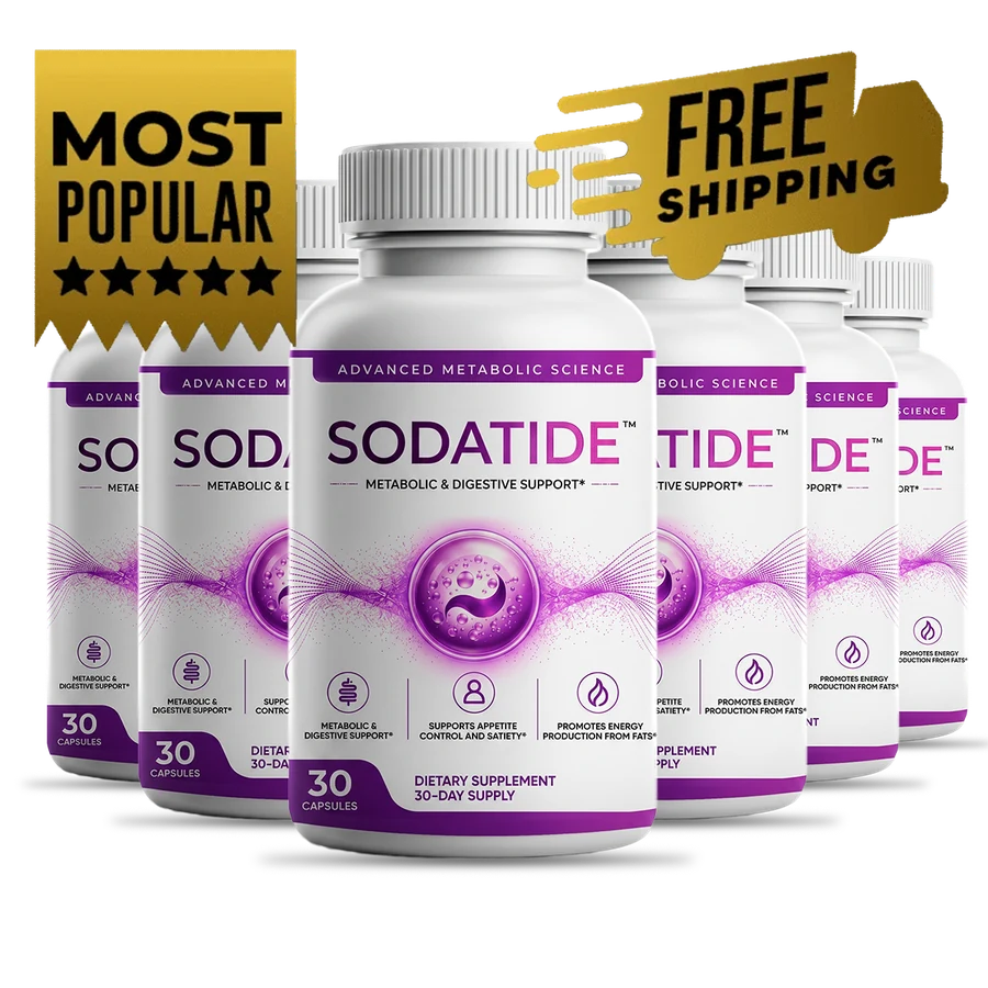 SodaTide 6 Bottles package